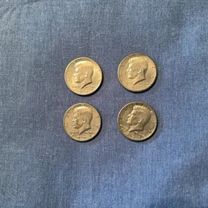 1971 Kennedy half dollars