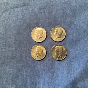 1972 Kennedy half dollars
