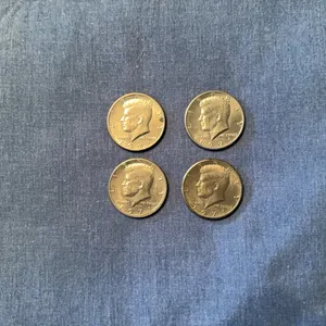 1971 Kennedy half dollars