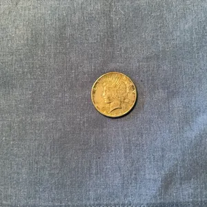 1923 Peace dollar