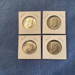 1964 Kennedy half dollars