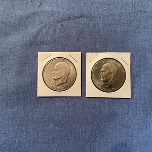 Bicentennial/1972 Eisenhower dollars