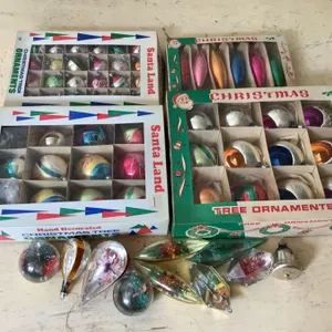 Vintage Christmas ornaments