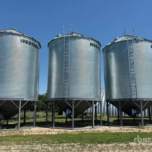 Westeel 1805 +/- 4900 bu 5 Ring Hopper Grain Bin