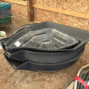 Quantity of (4) QTY of Auger Hoppers