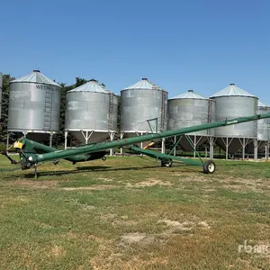 Spray-air 42-61 12 in x 61 ft Swing Grain Auger
