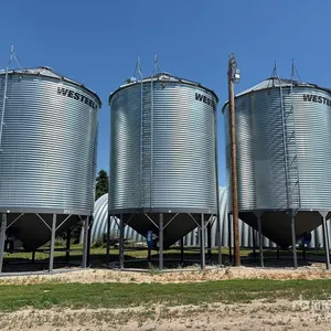 Westeel 1805 +/- 4900 bu 5 Ring Hopper Grain Bin
