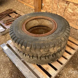 Quantity of (2) 9.00-20 Tires