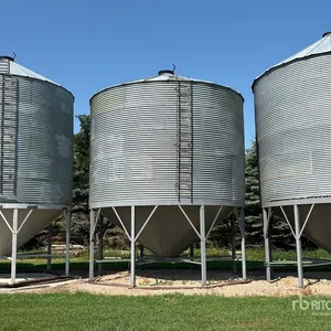 Westeel +/- 3000 bu 5 Ring Hopper Grain Bin