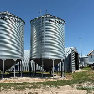 Westeel 1805 +/- 4900 bu 5 Ring Hopper Grain Bin