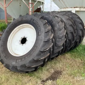 Quantity of (4) Michelin 650/65R38 Multibib Tires - Fits Rogator 854