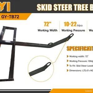 2026 GIYI GY-TB72 Skid Steer Tree Boom Skid Steer Boom (Unused)