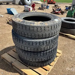 Quantity of (4) 285/75R24.5 Tires
