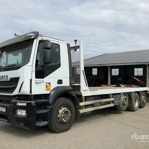 2013 Iveco Stralis 360 Camion Plateau Equipment Transport Truck