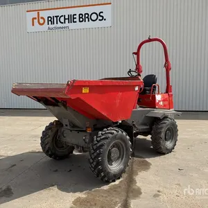 2014 Thwaites MACH444 4.5 t 4x4 Swivel Motobasculeur A Benne Rotative Dumper