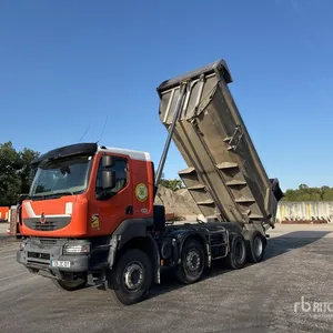 2009 Renault Kerax 450 DXi 8x4 Twin-Steer Camion Benne Tri/A Dump Truck