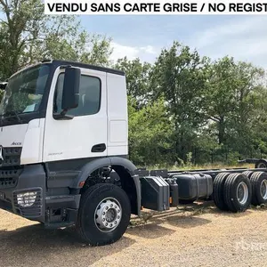 2023 Mercedes-Benz Arocs 5 3343 KN-GRND 6x4 Chassis Cabine Cab and Chassis (Unused)