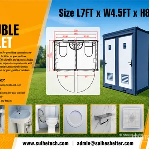 2026 Suihe NT-D 2 Person Portable Toilet (Unused)