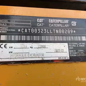 2020 Cat 323 Tracked Excavator