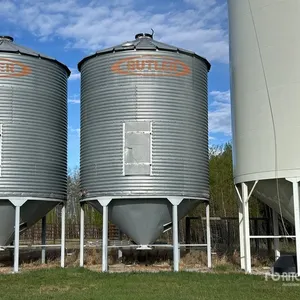 Butler +/- 2200 bu 4 Ring Hopper Grain Bin