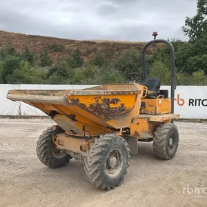 2014 Thwaites 3 ton 4x4 Swivel Dumper