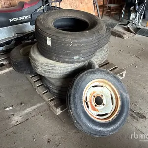 Quantity of Various Sizes Tires