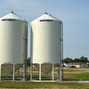 Westeel 1620 Magnum-G +/- 4100 bu Smooth Wall Hopper Grain Bin