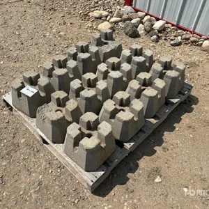 Quantity of (12) Concrete Deck Blocks
