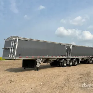 2021 Lode King 28 ft Tri/A Super B-Train Lead Grain Trailer