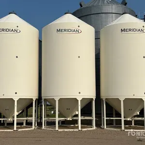 Meridian 1620S D5 +/- 4100 bu Smooth Wall Hopper Grain Bin