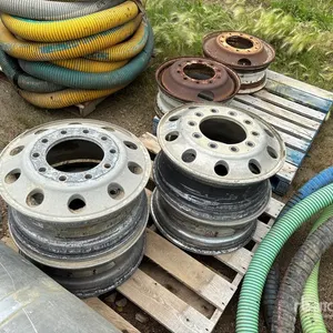 Quantity of (6) Semi Truck Rims