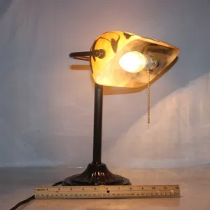 14 Inch Art Glass Desk Lamp