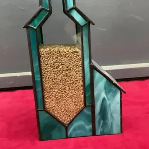 MARBLEIZED GLASS GRAIN ELEVATOR