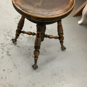 ANTIQUE PIANO STOOL