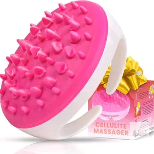 New Scala Silicone Anti Cellulite Massager, Body Shower Scrubber, Cellulite Remover - Improve Circulation, Distribute Fat Deposits, Body Massager, Exf