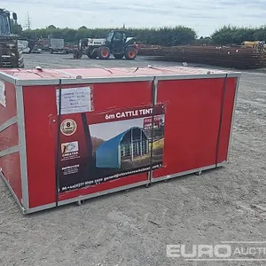 Unused 6m Cattle Tent 