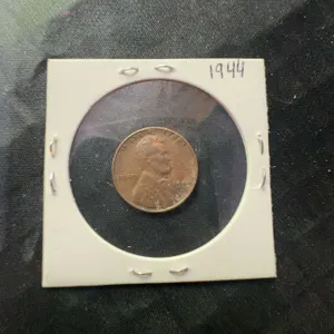 1944 Lincoln Wheat Penny United States One Cent Coin