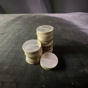 50 Canadian 1967 Centennial Silver Dimes, 50% or 80% Silver, 114g