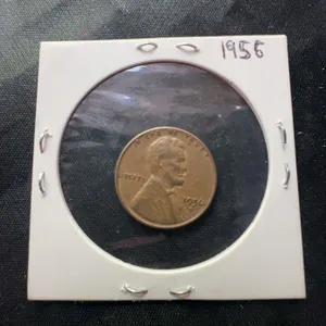 1956 Lincoln Wheat Penny One Cent Coin
