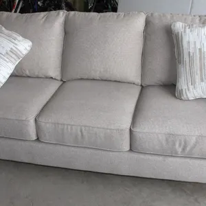 LAZYBOY COUCH WITH THROW PILLOWS