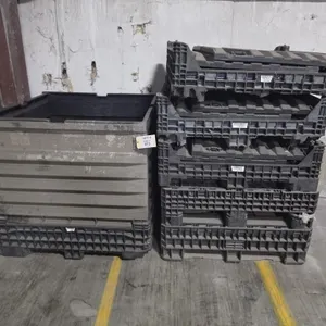 (6) Plastic Bulk Containers