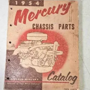 1954 Mercury Chassis Parts Catalog