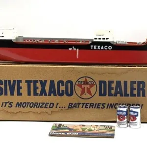 Vintage SS Texaco North Dakota Toy Tanker