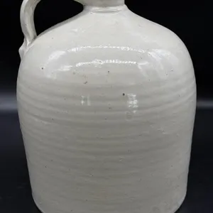 Vintage Crock Jug 9”