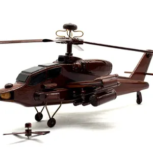 Wood Helicopter 20” x 11” x 9” 
- front