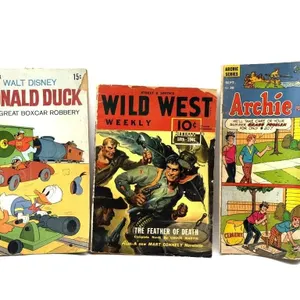 1941 Wild West Weekly Comic Book, 1969 Donald