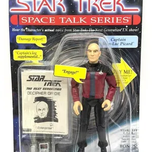 1995 Star Trek Captain Jean-Luc Picard Space Talk