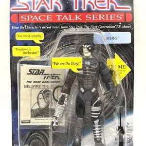 1995 Star Trek Borg Space Talk Series Figure in