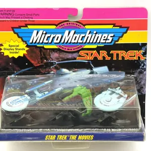 1993 Micro Machines Star Trek The Movies Ship Set