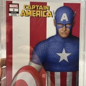 Captain America no 1 Graded 9.8 comic book